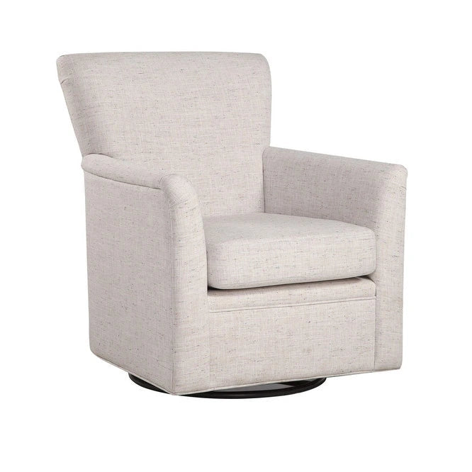 Upholstered 360-Degree Swivel Rocker Chair
