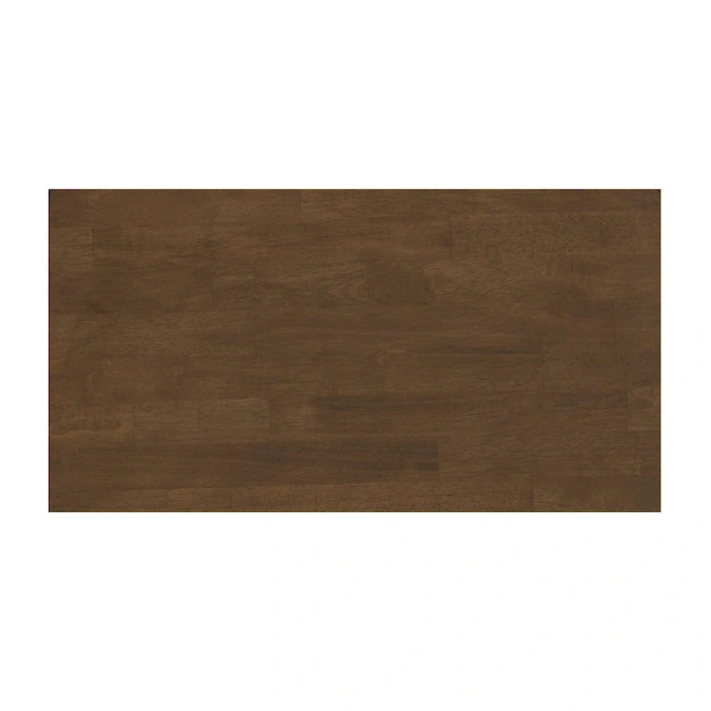 60-Inch Rectangular Wood Dining Table for Six