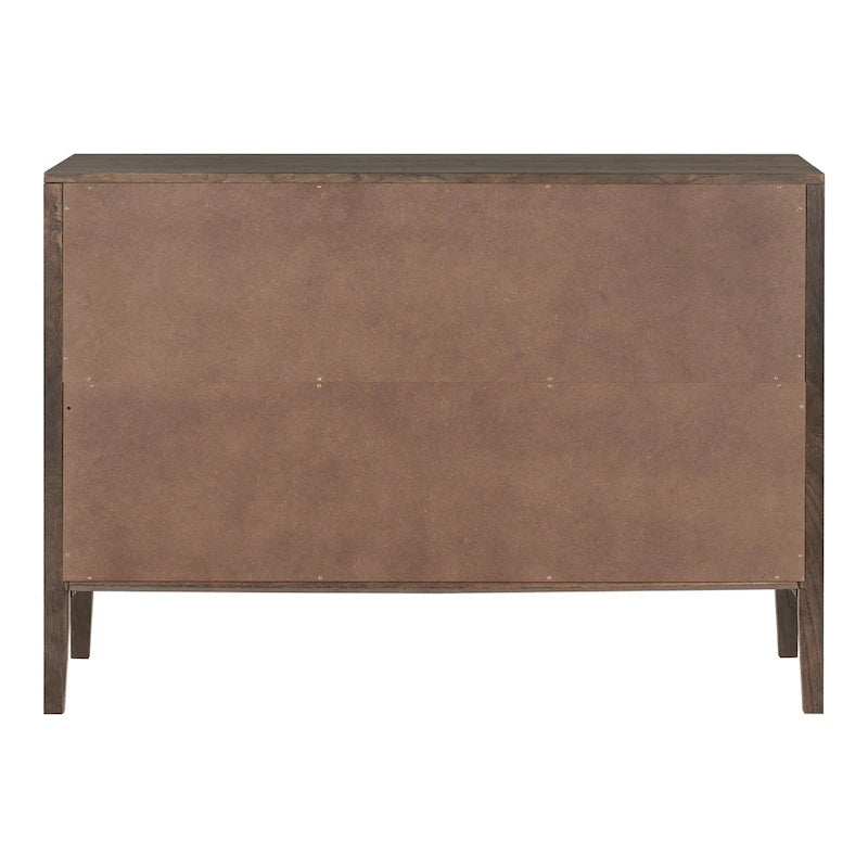 47.2-Inch Two-Door Sideboard with Adjustable Shelf and Oak Legs