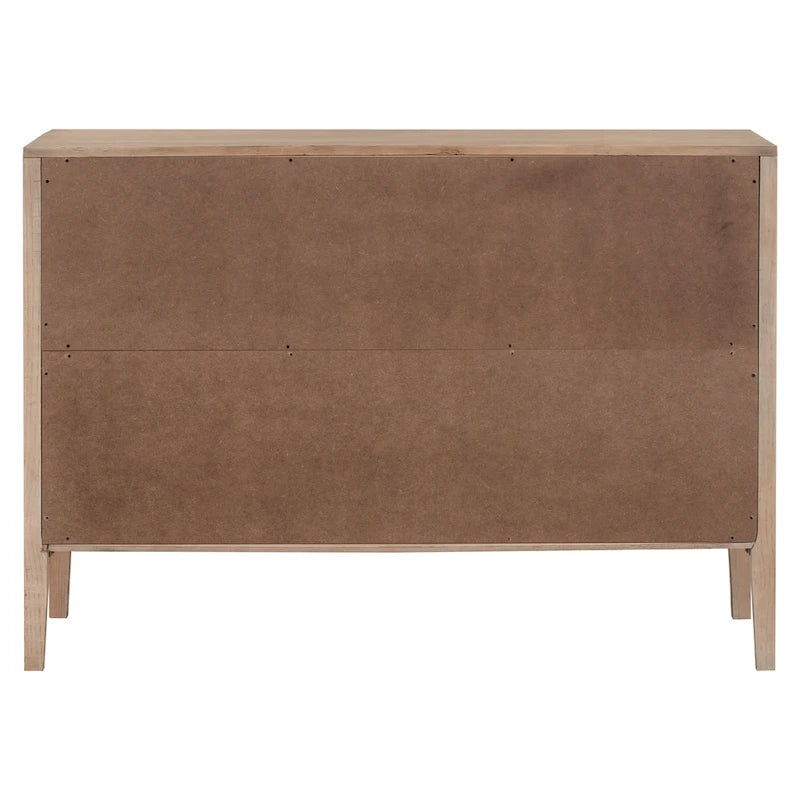 47.2-Inch Two-Door Sideboard with Adjustable Shelf and Oak Legs