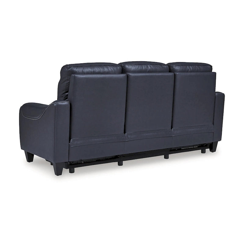 Power Reclining Sofa with Adjustable Headrests and USB Charging