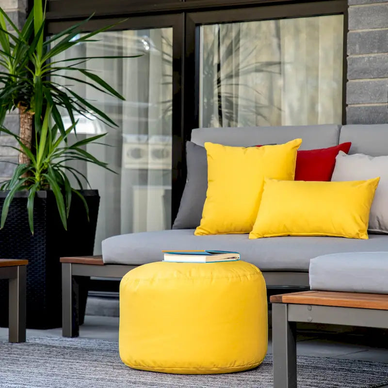 Indoor/Outdoor Ottoman Pouf