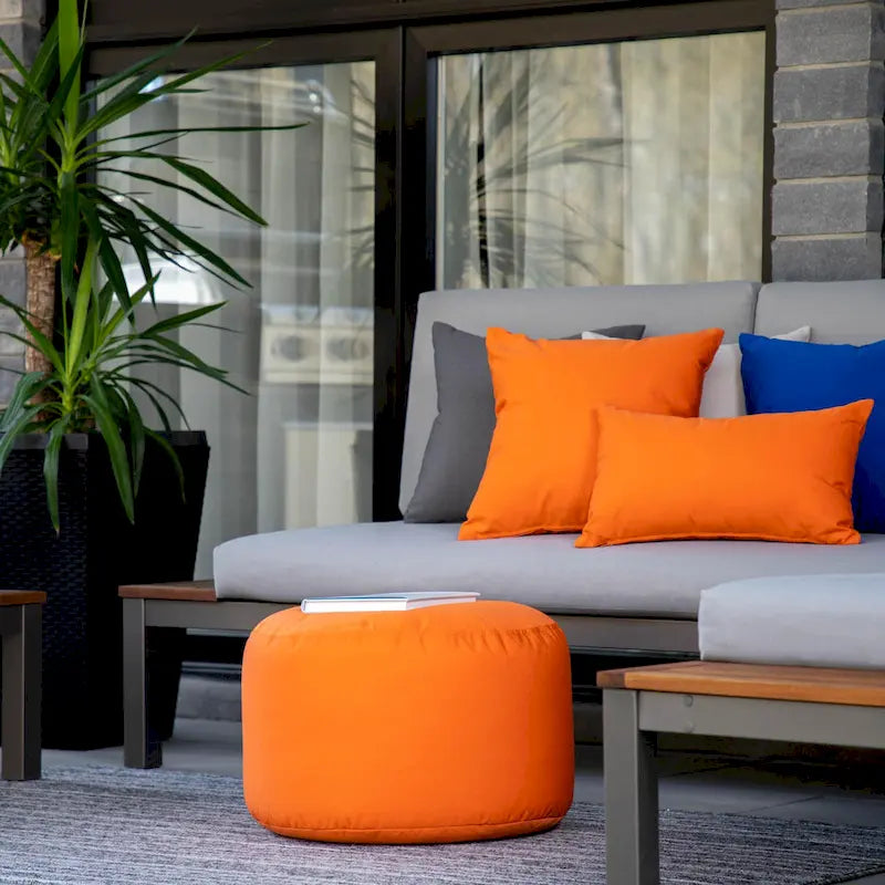Indoor/Outdoor Ottoman Pouf