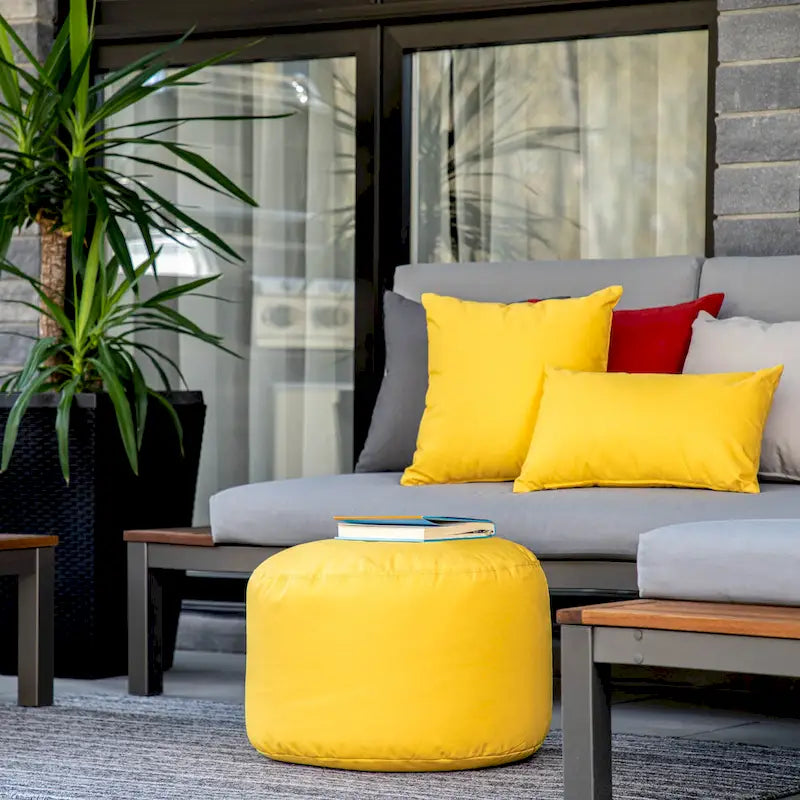 Indoor/Outdoor Ottoman Pouf