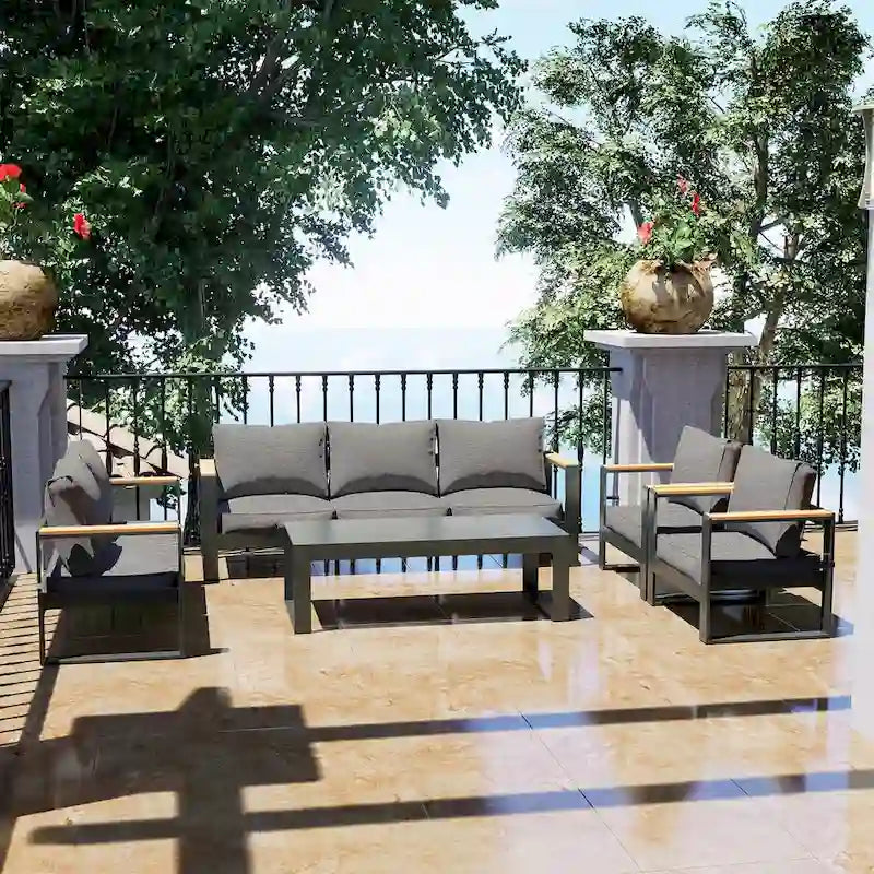 Aluminum Outdoor Coffee Table